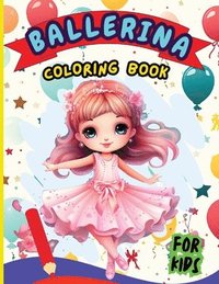 bokomslag Ballerina Coloring Book For Kids