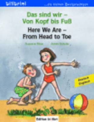 bokomslag Das sind wir - Von Kopf bis Fuss / Here we are - From Head to Toe