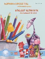 bokomslag Normans erster Tag im Dinokindergarten. Kinderbuch Deutsch-Türkisch