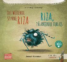 bokomslag Die wütende Spinne Riza (Deutsch-Rumänisch)