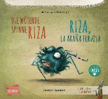 bokomslag Die wütende Spinne Riza (Deutsch-Spanisch)