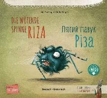 bokomslag Die wütende Spinne Riza (Deutsch-Ukrainisch)
