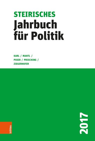 Beatrix Karl, Wolfgang Mantl, Klaus Poier, Manfred Prisching, Anita Ziegerhofer - Steirisches Jahrbuch für Politik 2017, Häftad