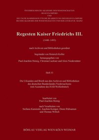 bokomslag Regesten Kaiser Friedrichs III. (1440-1493)