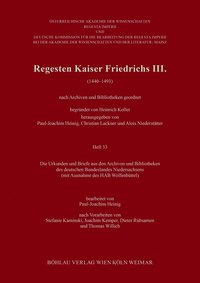 bokomslag Regesten Kaiser Friedrichs III. (1440-1493)