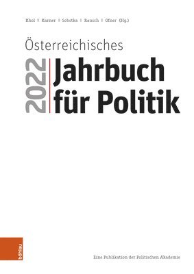 bokomslag Osterreichisches Jahrbuch fur Politik 2022