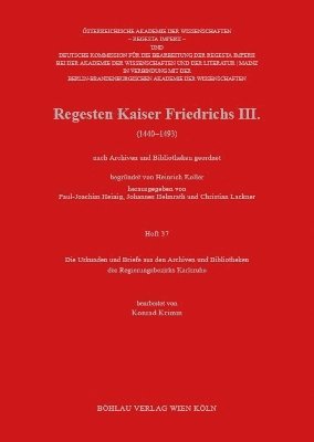 Die Urkunden und Briefe aus den Archiven und Bibliotheken des Regierungsbezirks Karlsruhe 1