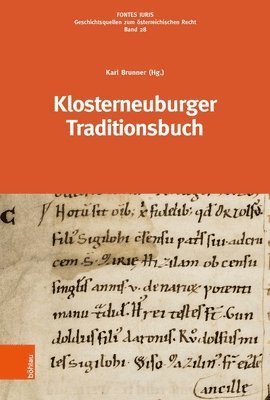 bokomslag Klosterneuburger Traditionsbuch