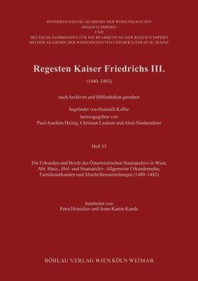 Regesten Kaiser Friedrichs III. 1