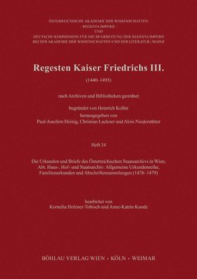 Regesten Kaiser Friedrichs III. 1