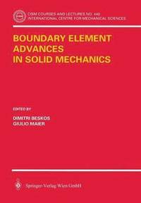 bokomslag Boundary Element Advances in Solid Mechanics