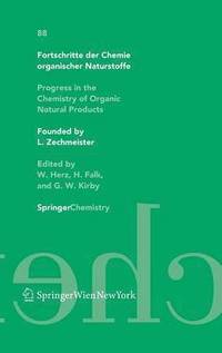 bokomslag Fortschritte der Chemie organischer Naturstoffe / Progress in the Chemistry of Organic Natural Products 88