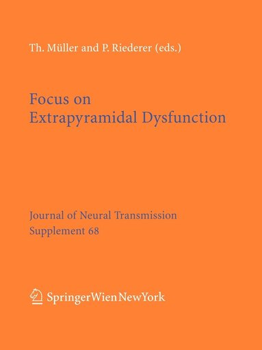 bokomslag Focus on Extrapyramidal Dysfunction