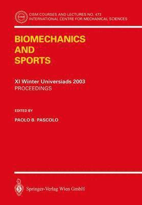 Biomechanics and Sports 1