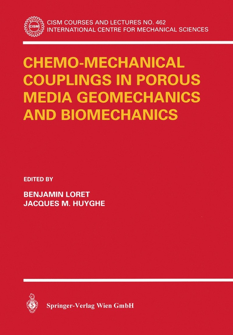 Chemo-Mechanical Couplings in Porous Media Geomechanics and Biomechanics 1