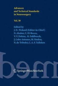 bokomslag Advances and Technical Standards in Neurosurgery Vol. 30