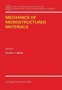 bokomslag Mechanics of Microstructured Materials