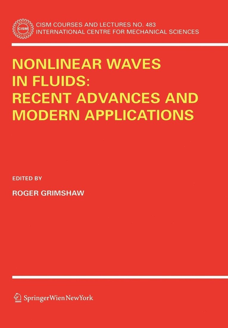 Nonlinear Waves in Fluids: Recent Advances and Modern Applications 1