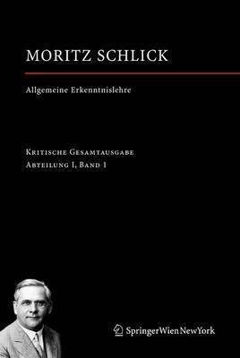 Moritz Schlick, Hans Jürgen Wendel, Fynn Ole Engler, Hans Jurgen Wendel - Allgemeine Erkenntnislehre, Inbunden