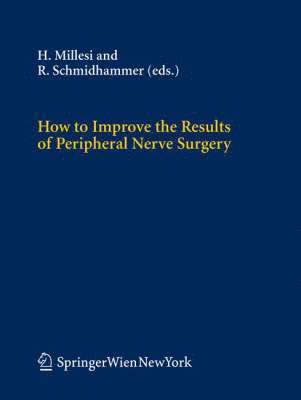 Hanno Millesi, Robert Schmidhammer - How to Improve the Results of Peripheral Nerve Surgery, Inbunden