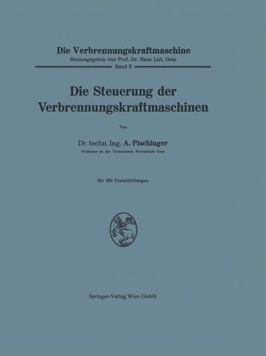 bokomslag Die Steuerung der Verbrennungskraftmaschinen