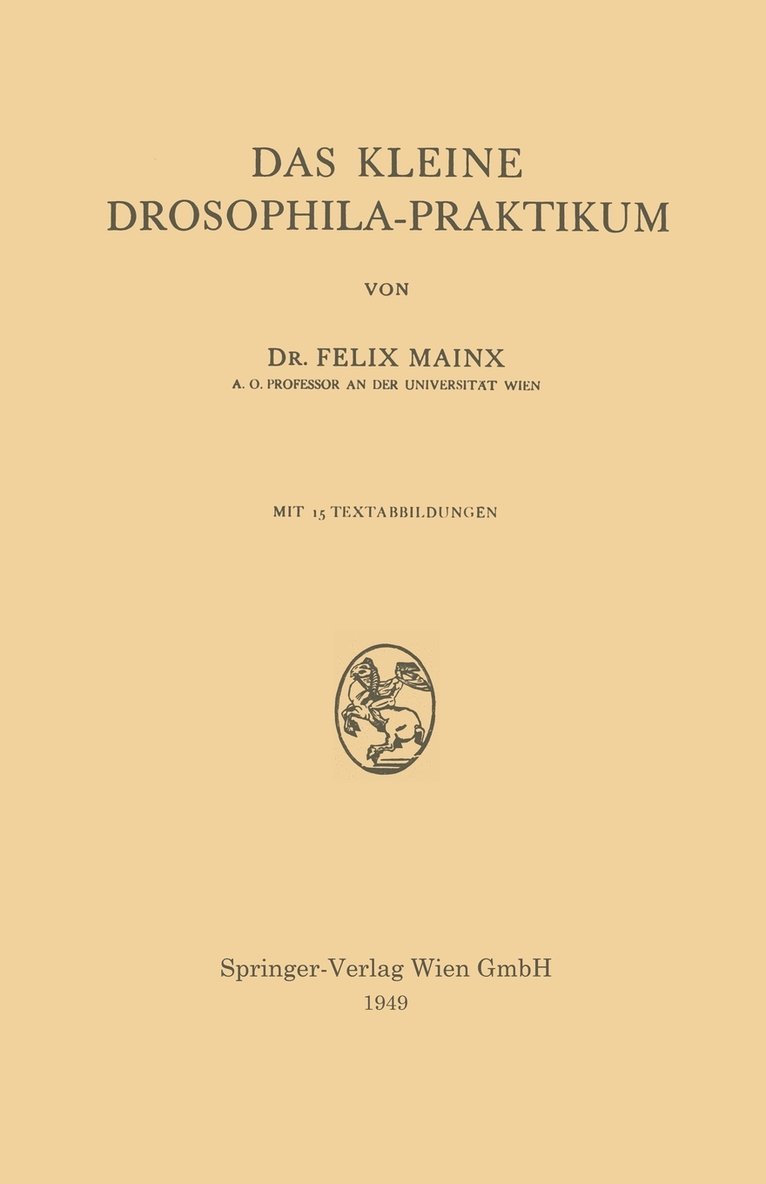 Das Kleine Drosophila-Praktikum 1