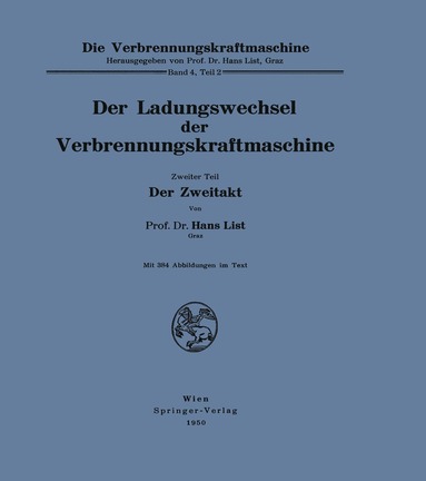 bokomslag Der Ladungswechsel der Verbrennungskraftmaschine