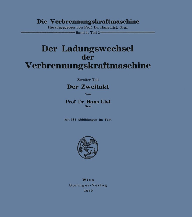 Der Ladungswechsel der Verbrennungskraftmaschine
