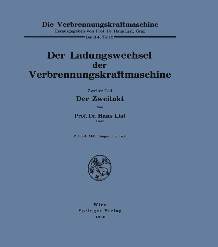 Der Ladungswechsel der Verbrennungskraftmaschine 1