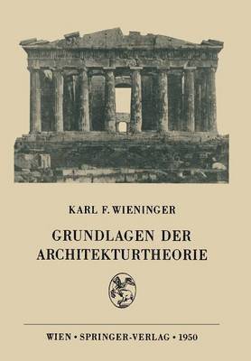 bokomslag Grundlagen der Architekturtheorie