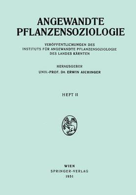 bokomslag Angewandte Pflanzensoziologie