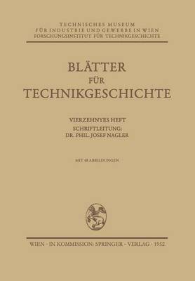 Bltter fr Technikgeschichte 1