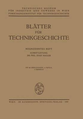 Bltter fr Technikgeschichte 1