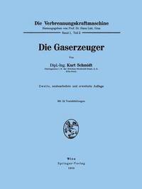 bokomslag Die Gaserzeuger
