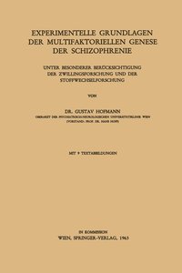 bokomslag Experimentelle Grundlagen der Multifaktoriellen Genese der Schizophrenie