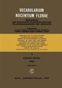 bokomslag Vocabularium Nocentium Florae