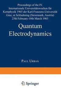 bokomslag Quantum Electrodynamics