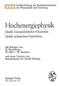 bokomslag Hochenergiephysik