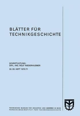 Bltter fr Technikgeschichte 1