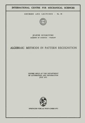 Algebraic Methods in Pattern Recognition