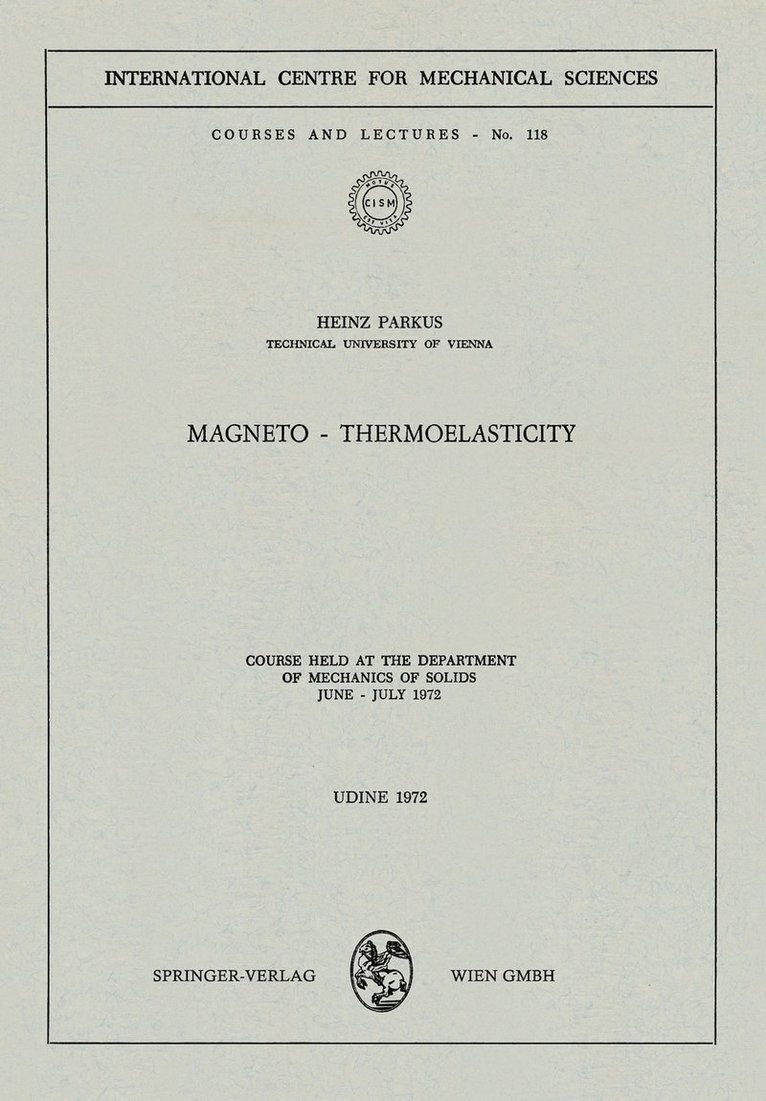 Magneto  Thermoelasticity 1