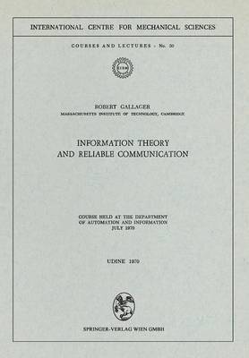 bokomslag Information Theory and Reliable Communication