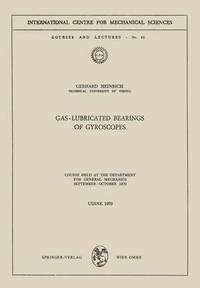 bokomslag Gas-Lubricated Bearings of Gyroscopes