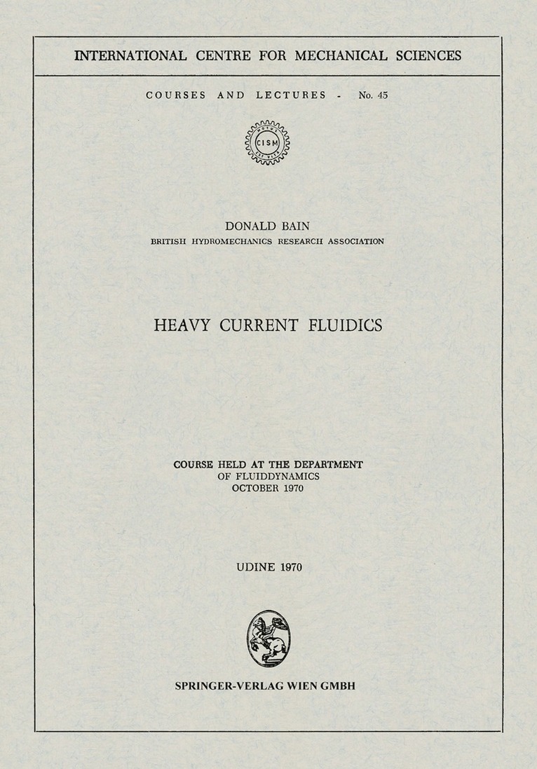 Heavy Current Fluidics