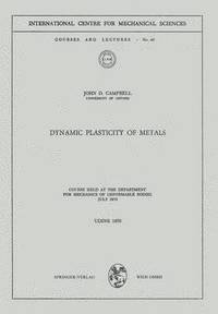 bokomslag Dynamic Plasticity of Metals