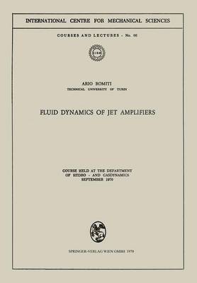 bokomslag Fluid Dynamics of Jet Amplifiers