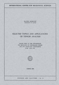 bokomslag Selected Topics and Applications of Tensor Analysis