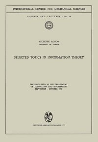 bokomslag Selected Topics in Information Theory