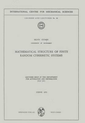 bokomslag Mathematical Structure of Finite Random Cybernetic Systems