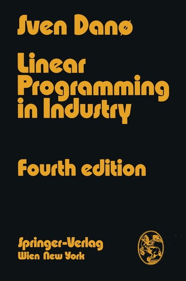 bokomslag Linear Programming in Industry